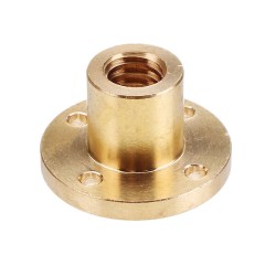3D Printer T10 2/4/8/10/12mm 300mm Lead Screw 8mm Thread With Copper Nut For Stepper Motor 3D Printer T10 2/4/8/10/12mm 300mm Lead Screw 8mm Thread With Copper Nut For Stepper Motor