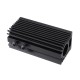 58x22x27mm Black 12mm Aluminum Heat Sink Groove Fixed Radiator Seat Cooling Heat Sink for 12mm Laser Diode Module