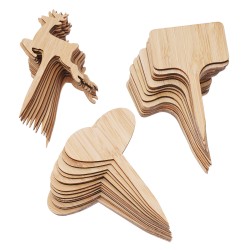 60Pcs Wooden Board Tags Laser Engraving Cutting Materials DIY Craft Making Wood Sheet 60Pcs Wooden Board Tags Laser Engraving Cutting Materials DIY Craft Making Wood Sheet