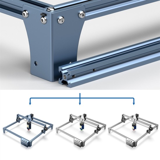 Engraving Area Expansion Kit For S6/S6pro/S9 Laser Engraving Machine Quick Assembly