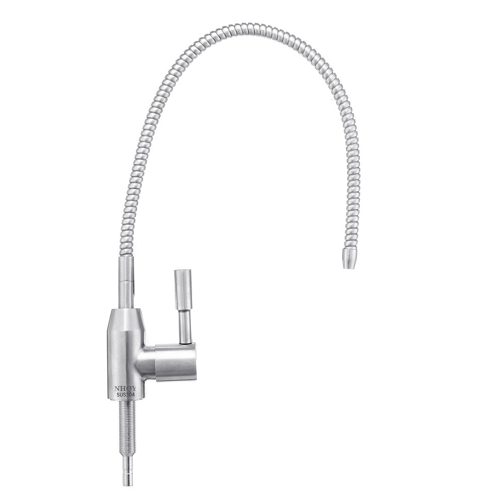 Stainless Steel Reverse Osmosis Faucet 360 Degree Swivel Spout Drinking ...