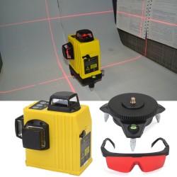 12 Line 3D 360° Infrared Laser Level Self Leveling Vertical & Horizontal Level Cross 12 Line 3D 360° Infrared Laser Level Self Leveling Vertical & Horizontal Level Cross