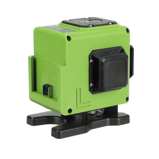 12-Line Mini Laser Level Green Light Wall and Floor Dual Purpose Automatic Wire Bonding Infrared Level Meter