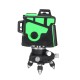 12 Lines 360 Degree Horizontal&Vertical Cross 3D Green Laser Level Self