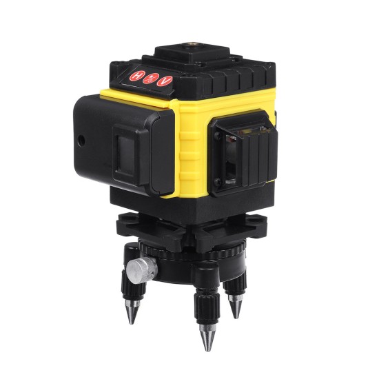 12/16 Line 4D Green Light Laser Level 6000mAh Large Battery Capacity Digital Self Leveling 360° Rotary Measure