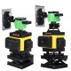 12/16 Line 4D Green Light Laser Level 6000mAh Large Battery Capacity Digital Self Leveling 360° Rotary Measure