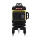 12/16 Line 4D Laser Level Green Light Digital Self Leveling 360° Rotary Measure with 6000mah Battery