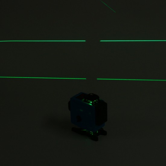 16 Line 4D Laser Level Green Light Auto Self Leveling Cross 360° Rotary Measure