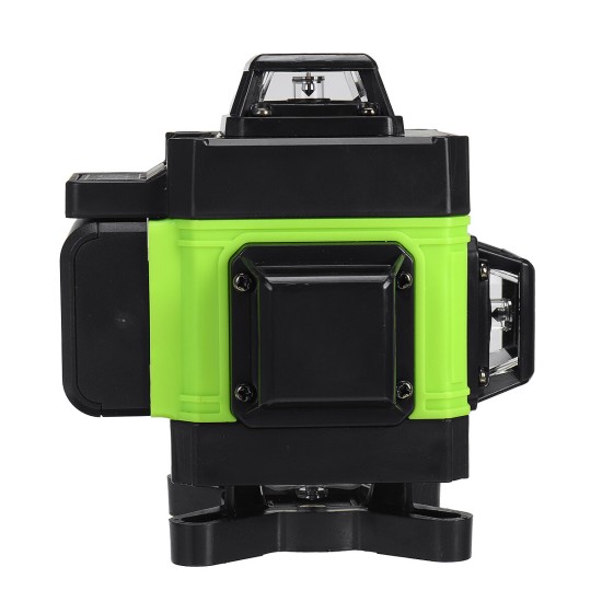 16 Lines Laser Level 3D Green Horizontal Vertical Line Laser Auto Self-Leveling Remote Control Indoor Outdoor Single Battery