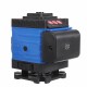 16/12/8 Line 360° Horizontal Vertical Cross 4D Green Light Laser Level Self-Leveling Measure Super Powerful Laser Beam