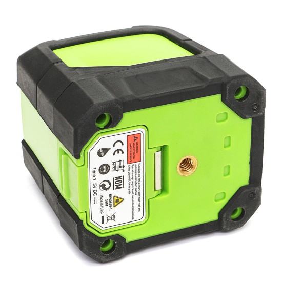 360° Rotary 2 Line Laser Self Leveling Vertical Horizontal Level Green Measure Laser Level