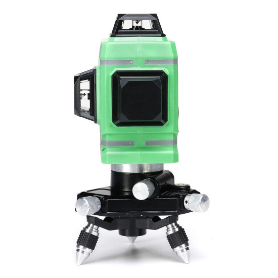 3D 12Line Green Laser Level Self Leveling 360° Rotary Cross Outdoor Measure Tool