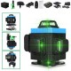 8/12/16 Line 360° Green Light Laser Horizontal Vertical Cross Spirit Level