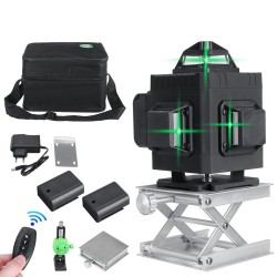 8/12/16 Line 360° Rotary Green Laser Level Self Leveling Cross Measure Tool Set 8/12/16 Line 360° Rotary Green Laser Level Self Leveling Cross Measure Tool Set