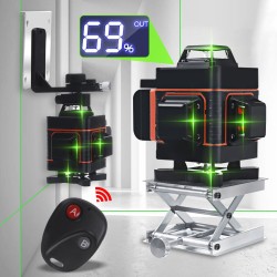 8/12/16 Line Digital Laser Level Green Light Self Leveling 360° Rotary 8/12/16 Line Digital Laser Level Green Light Self Leveling 360° Rotary