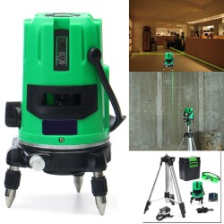 Green 2 Line 2 Points Laser Level 360 Rotary Laser Line Self Leveling with Tripod Green 2 Line 2 Points Laser Level 360 Rotary Laser Line Self Leveling with Tripod