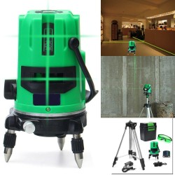 Green 2 Line 2 Points Laser Level 360 Rotary Laser Line Self Leveling with Tripod Green 2 Line 2 Points Laser Level 360 Rotary Laser Line Self Leveling with Tripod