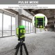 904DG 16 lines 4D Cross Line Laser Level Green Beam Line with Remote Control for Tiles Floor Multifunction