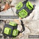 B03CG 3D Cross Line Self-leveling Laser Level 12 lines Green Beam Li-ion Battery with Type-C Charging Port Hard Carry Case