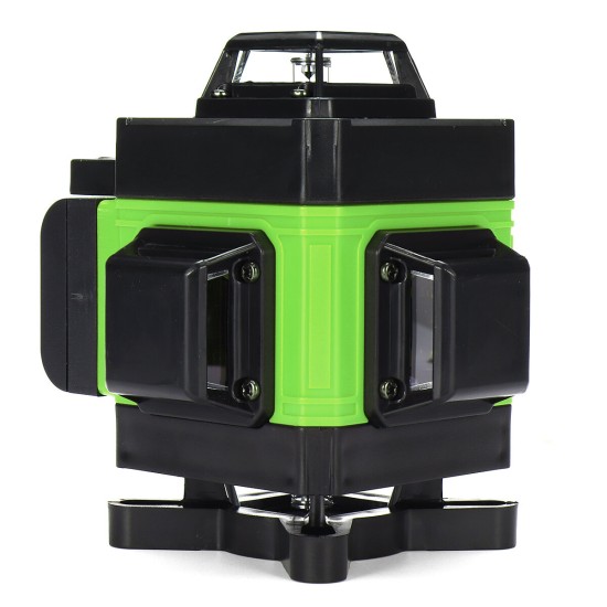 LED Display 3D 360° 16 Line Green Light Laser Level Cross Self Leveling Measure Tool