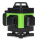 LED Display 3D 360° 16 Line Green Light Laser Level Cross Self Leveling Measure Tool