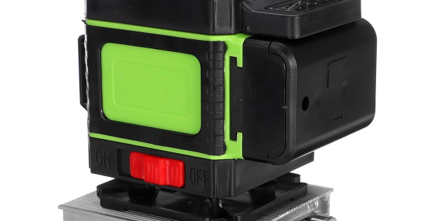 LED Display LD Green Light Laser Level 3D 360° 12 Line Cross Self ...