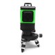 Laser Level 12 Lines Green Self Leveling Vertical Horizontal 3D Leveling Tool 4000mAh Lithium Charge