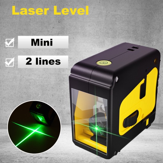 Mini 2 Line Handy Green Light Automatic Rotary Laser Level