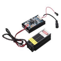 450nm 5W Laser Engraving Module Blue Light With TTL Modulation 450nm 5W Laser Engraving Module Blue Light With TTL Modulation