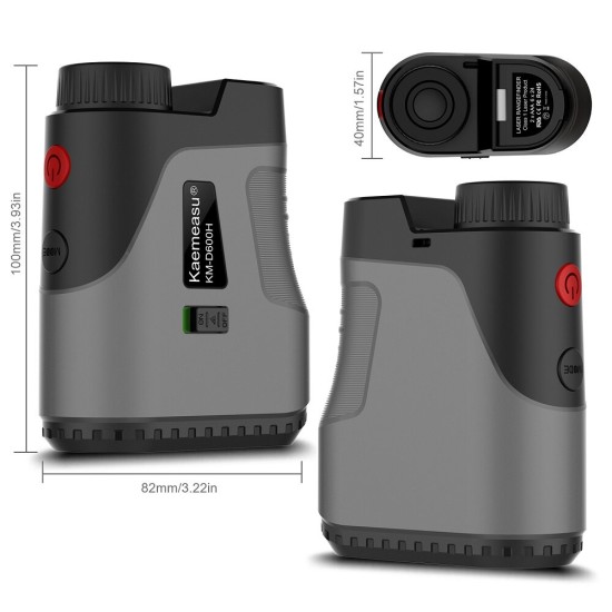 450/800M Laser Rangefinder Outdoor Sports Handheld Golf Rangefinder Height and Angle Measurement Tools