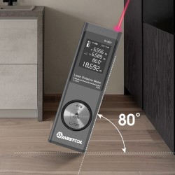 80m Digital Mini Laser Rangefinder Electronic Angle Sensor M/In/Ft Unit Switching USB Charging Pythagorean Mode Distance Area Volume Measure Meter 80m Digital Mini Laser Rangefinder Electronic Angle Sensor M/In/Ft Unit Switching USB Charging Pythagorean Mode Distance Area Volume Measure Meter