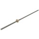 800mm Lead Screw 8mm Thread Lead Screw 2mm Pitch Lead Screw with Brass Nut