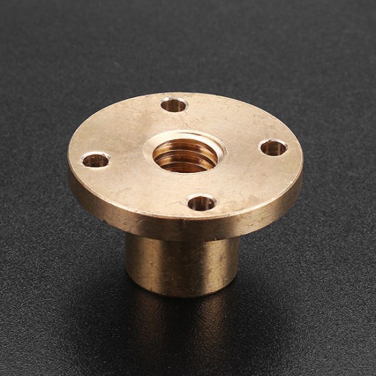 T10 Lead Screw Nut 10mm Brass Nut for CNC