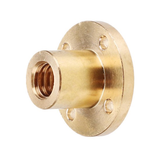 T10 Lead Screw Nut 10mm Brass Nut for CNC