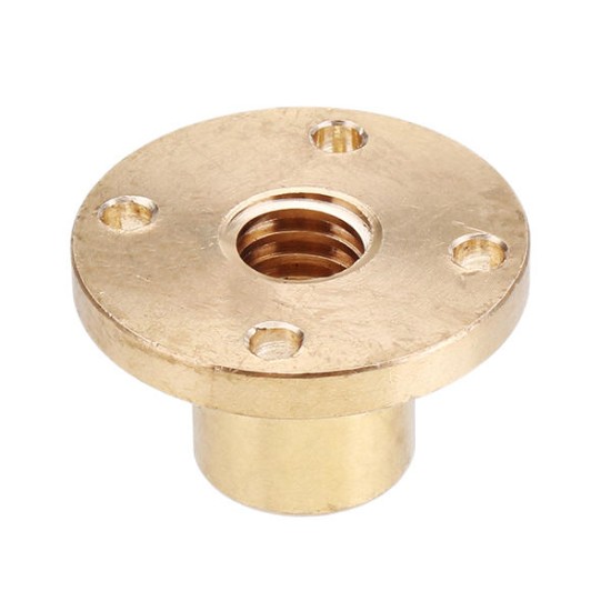 T10 Lead Screw Nut 10mm Brass Nut for CNC