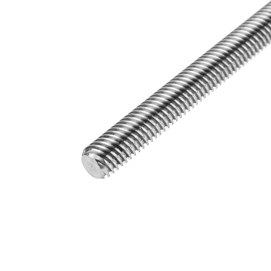 T6 Lead Screw 1mm Pitch with Brass Nut 100/150/200/250/300/400/500mm Lead Screw