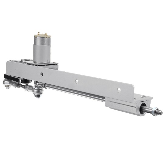 DC 12V 45/95RPM Telescopic Linear Actuator Adjustable Reciprocating Gear Motor with 2-8/3-15CM Speed Controller Stroke