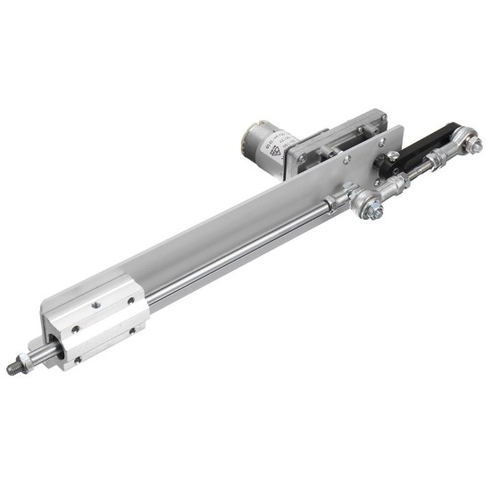 DC 12V 45/95RPM Telescopic Linear Actuator Adjustable Reciprocating Gear Motor with 2-8/3-15CM Speed Controller Stroke