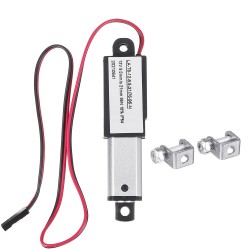 DC 6/12V 21mm Stroke Mini Electric Linear Actuator Motor Aluminum Alloy Linear Actuators Linear Motor Telescopic Rod Lifter DC 6/12V 21mm Stroke Mini Electric Linear Actuator Motor Aluminum Alloy Linear Actuators Linear Motor Telescopic Rod Lifter