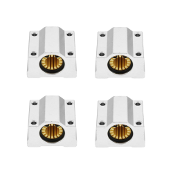 4pcs SC12UU 12mm Solid Polymer Linear Bearing Slide Bushing For CNC 4pcs SC12UU 12mm Solid Polymer Linear Bearing Slide Bushing For CNC