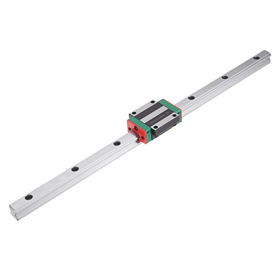 HGR15 100-1000mm Linear Rail Guide with HGW15CC Linear Rail Slide Flange Block CNC Parts