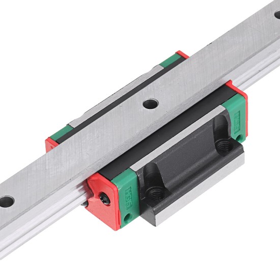 HGR15 100-1000mm Linear Rail Guide with HGW15CC Linear Rail Slide Flange Block CNC Parts