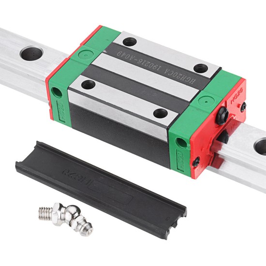 HGR20 100-1100mm Rail Linear Guide with HGH20CA Linear Rail Slide Block CNC Parts