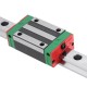 HGR20 200mm Linear Rail Guide with HGH20CA Linear Rail Slide Block Linear CNC Parts