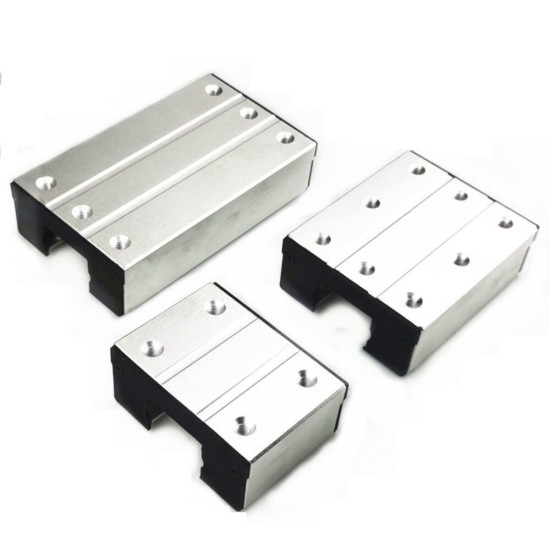 LGD12-500-1000L Linear Guide Aluminum Alloy External Dual-axis LGB12-60L 2UU Block For CNC Machine