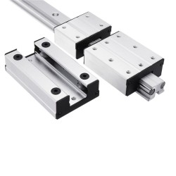 LGD12-500-1000L Linear Guide Aluminum Alloy External Dual-axis LGB12-60L 2UU Block For CNC Machine LGD12-500-1000L Linear Guide Aluminum Alloy External Dual-axis LGB12-60L 2UU Block For CNC Machine