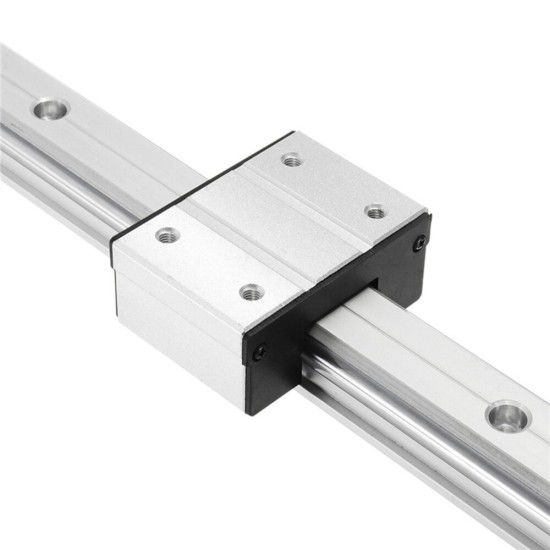 LGD12-500-1000L Linear Guide Aluminum Alloy External Dual-axis LGB12-60L 2UU Block For CNC Machine