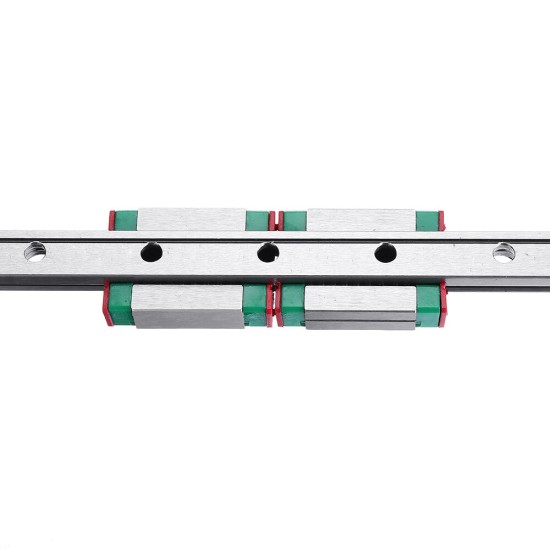 MGN9 100-1000mm Linear Guide with 2pcs MGN9C Linear Rail Block CNC Tool