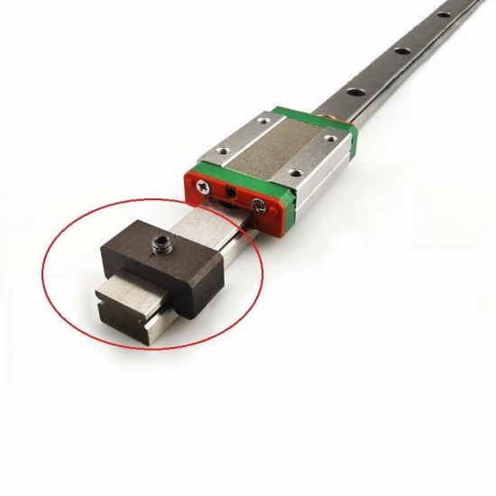 MGN9 MGN12 MGN15 Linear Guide Rail Limit Block Positioning Ring Slider Limit Fixed Block