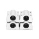 15pcs 100mm-1000mm Optical Axis Guide Bearing Housings Linear Rail Shaft Support Screws Set